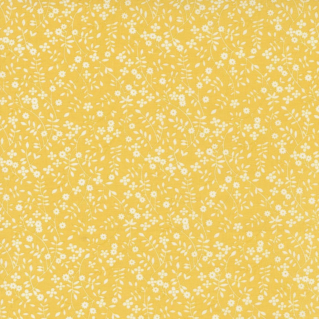 30S Playtime Blooming Blossoms Yellow By Chloe'S Closet For Moda