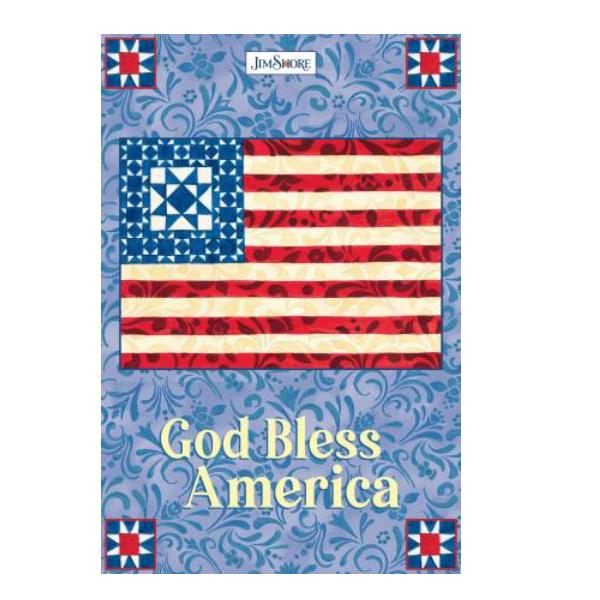 God Bless America Notebook By Jim Shore