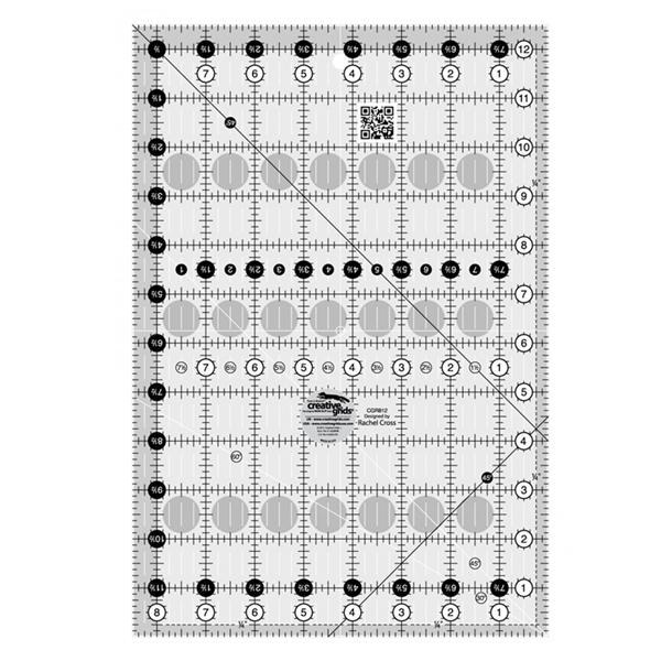 Creative Grids 8 1/2" x 12 1/2" Quilt Ruler