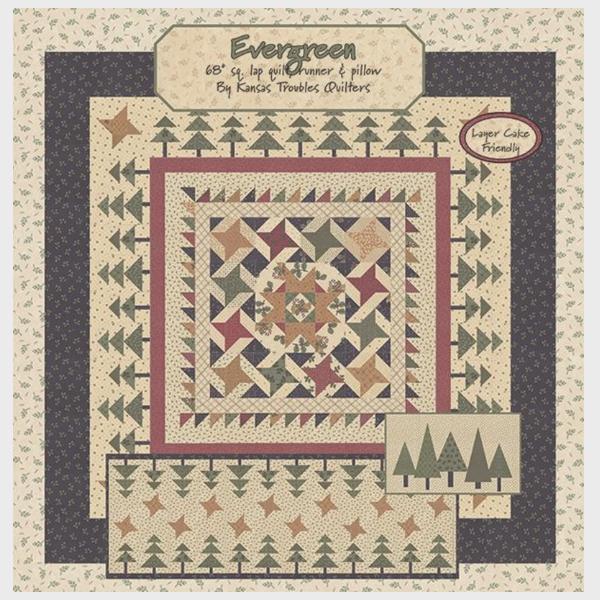 Evergreen Pattern By Kansas Troubles Quilters