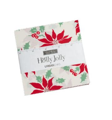 Holly Jolly Charm Pack by Urban Chiks from Moda