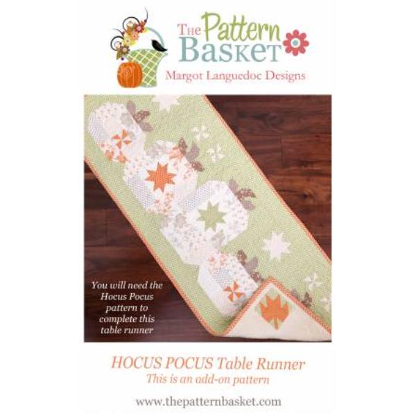 Hocus Pocus Table Runner Add-On By Margot Languedoc For Pattern Basket