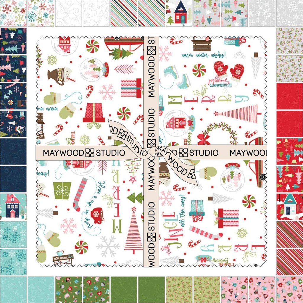 Cup Of Cheer 10" Squares By Kimberbell For Maywood Studio