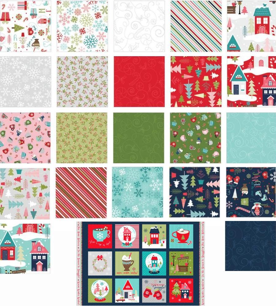 Cup Of Cheer Fat Quarter Bundle By Kimberbell For Maywood Studio