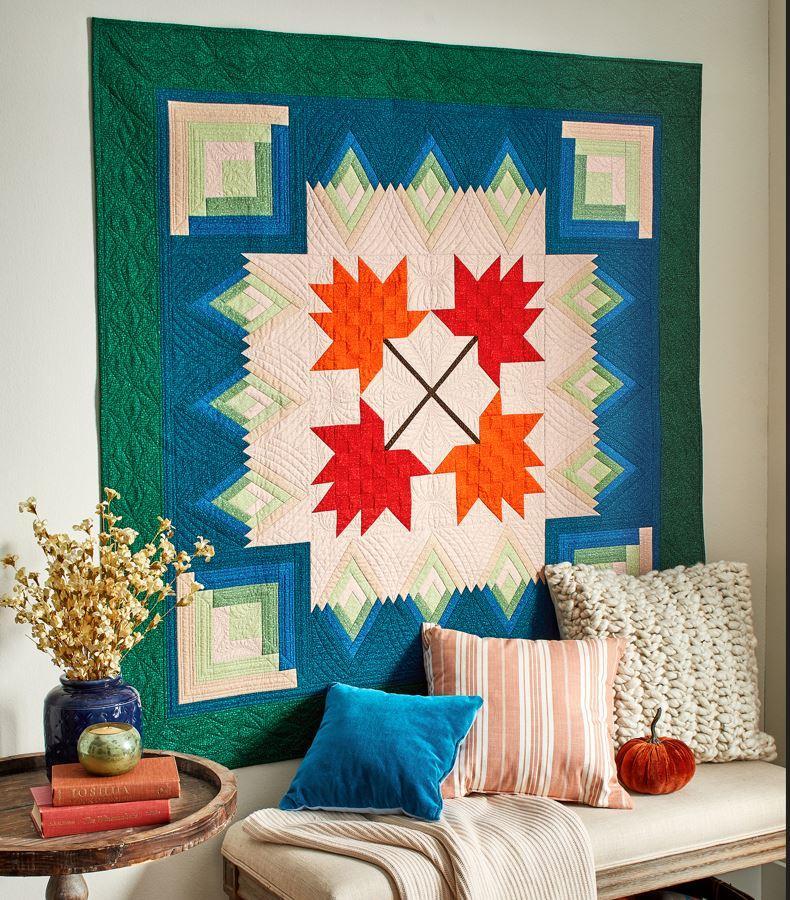 Fall Splendor Quilt Kit Exclusive To Patchwork Plus