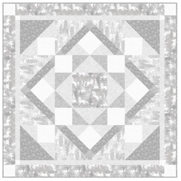 Enchanted Evening Pattern by Laureen Smith of Tourmaline & Thyme Quilts