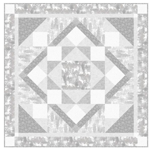 Enchanted Evening Quilt Kit From Northcott