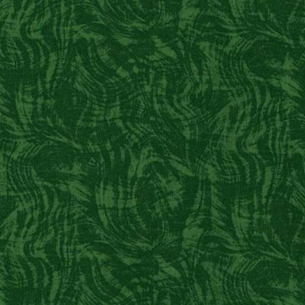 Impressions Moire Dark Green From Clothworks