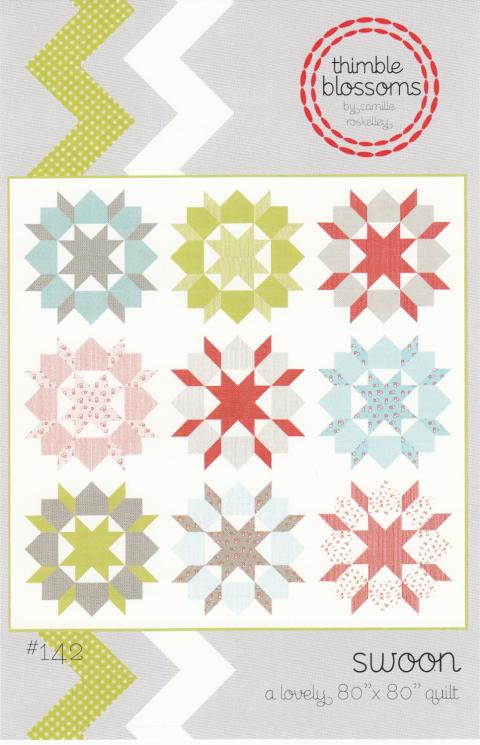 Swoon Sixteen Quilt Pattern by Camille Roskelley for Thimble Blossoms