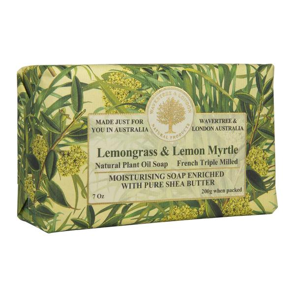 Lemongrass & Lemon Myrtle 7Oz Bar Soap From Wavertree & London