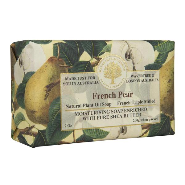 French Pear Soap 7Oz Soap Bar By Wavertree & London