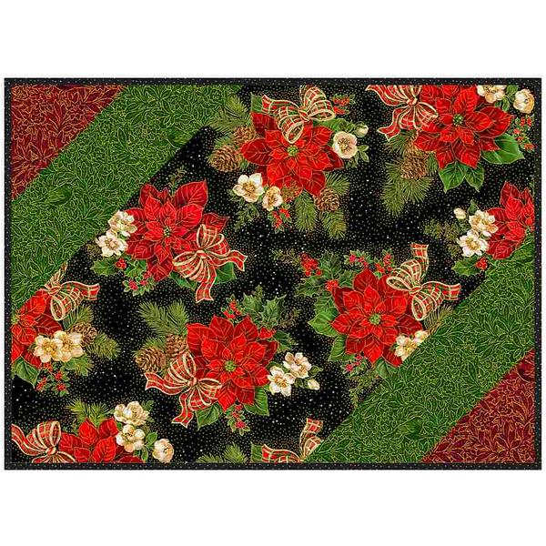 Christmas Joy Placemats and Table Runner Kit from Timeless Treasures