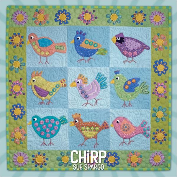 Chirp Book by Sue Spargo