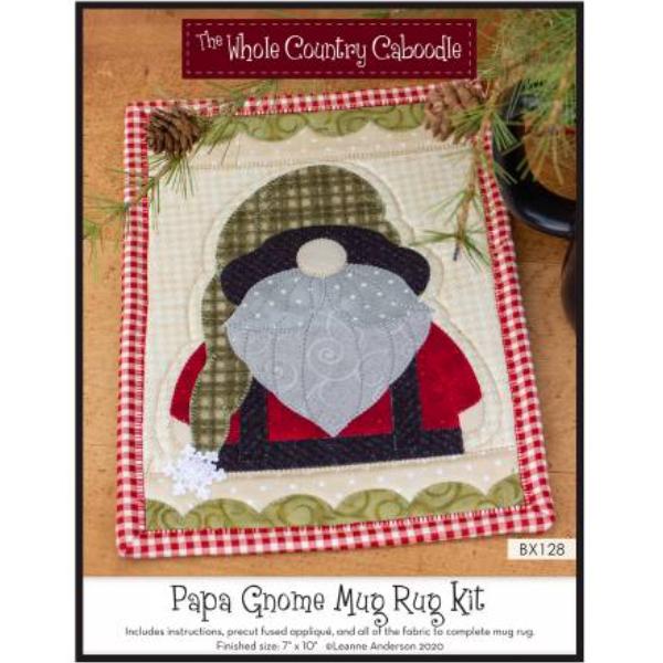 Papa Gnome Mug Rug Kit By Leanne Anderson For Whole Country Caboodle