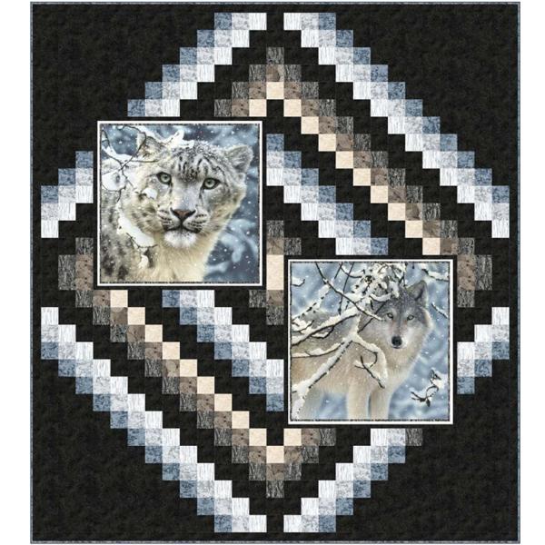 Spirit Animals Quilt Kit From P& B