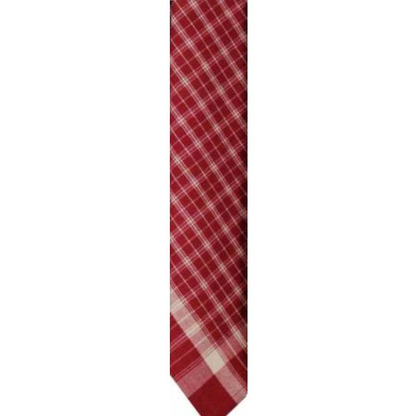 Tea Towel Tanner Plaid Cranberry by Dunroven House