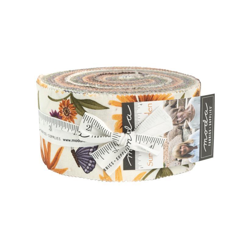 Sunflower Garden Jelly Roll 2.5" Strips by Holly Taylor for Moda