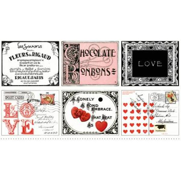 Be Mine Placemat Panel By Janet Wecker-Frisch For Riley Blake