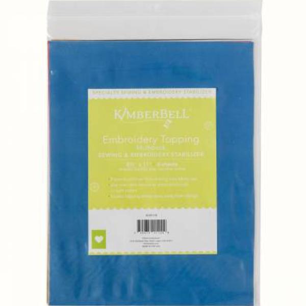 Embroidery Topping Multipack 8.5In X 11In By Kimberbell