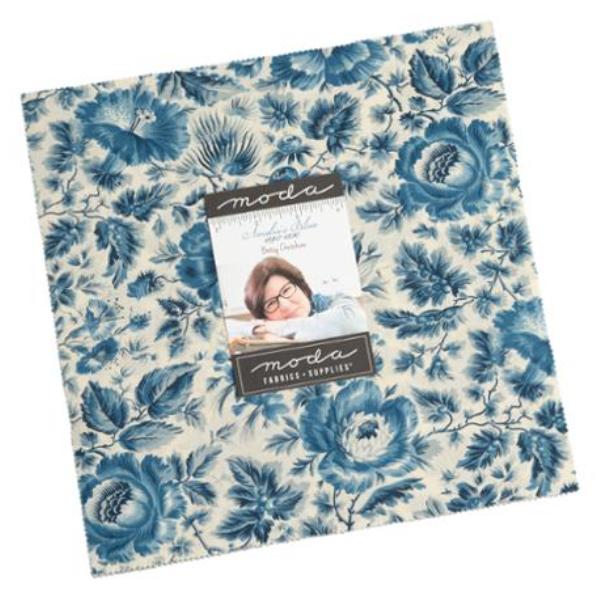 Amelias Blues Layer Cake by Betsy Chutchian for Moda Fabrics