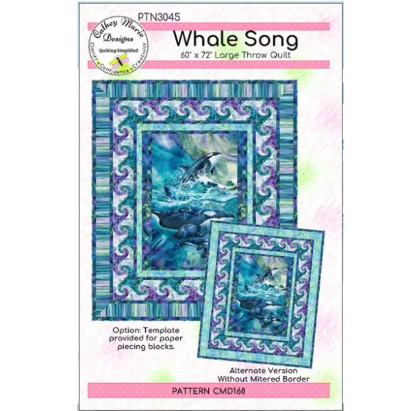 Whale Song Pattern By Cathey Laird For Cathey Marie Designs