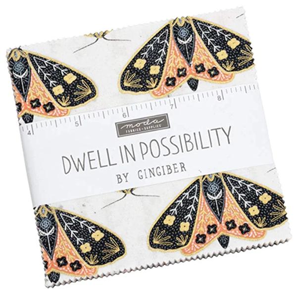 Dwell in Possibility Charm Pack by Gingiber for Moda Fabrics