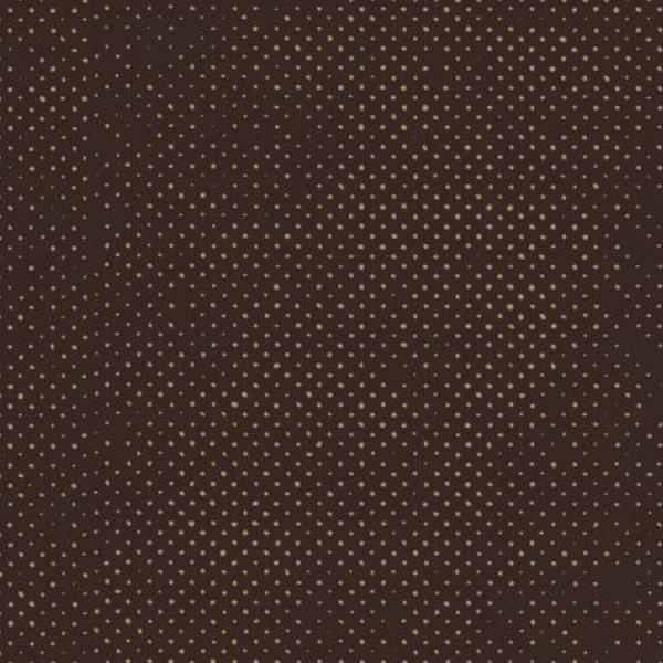 YAY! Coffee Dot Dark Brown by Dan DiPaolo for Clothworks