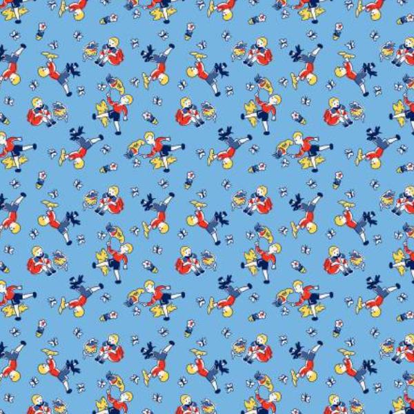 Storybook 22 Chasing Butterflies Blue By Mykt Collection For Windham Fabrics