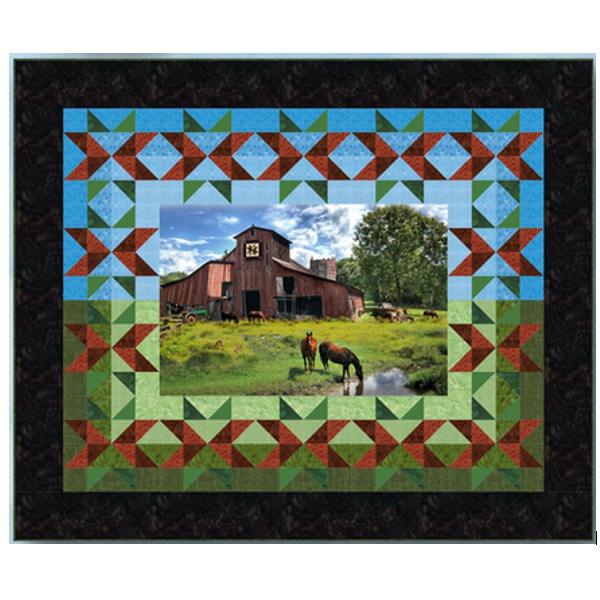 Barn Quilt From Hoffman