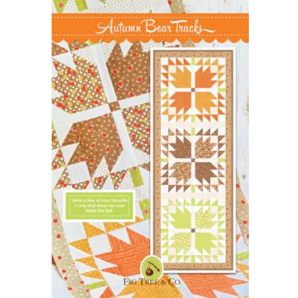 Autumn Bear Tracks Pattern By Joana Figueroa For Fig Tree Quilts