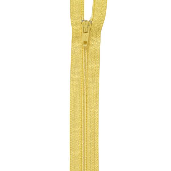 All-Purpose Polyester Coil Zipper 12In Sun Yellow By Coats & Clark