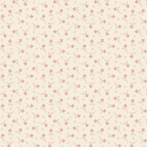 Foundation 2: Pier & Beam Pink by Timeworn Toolbox Designs for Marcus Fabrics