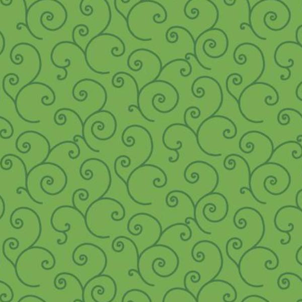 Kimberbell Basics Scroll Green On Green From Maywood Studio