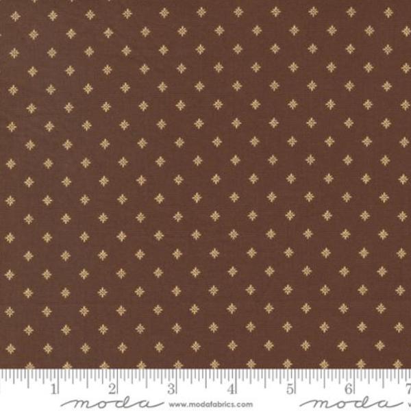 Amelias Blues Chocolate By Betsy Chutchian For Moda Fabrics