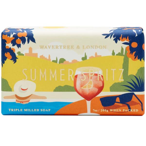 Summer Spritz 7Oz Bar Soap From Wavertree & London