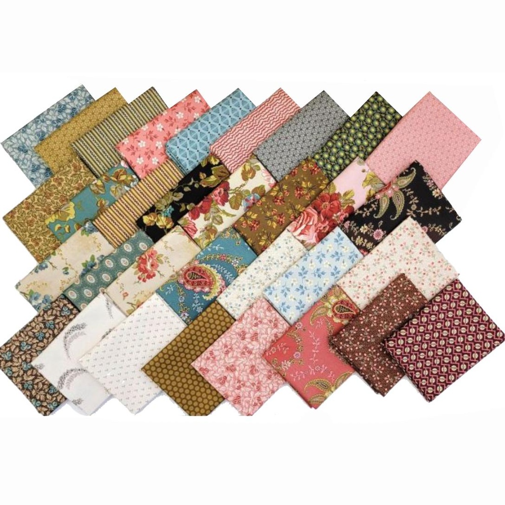 Primrose Fat Quarter Bundle By Laundry Basket Quilts From Andover