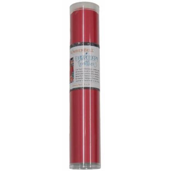 Kimberbell'S Embroidery Leather Cherry Red