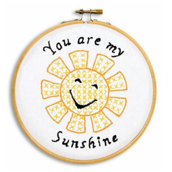 Sunshine 6 Inch Hoop Kit by Jack Dempsey