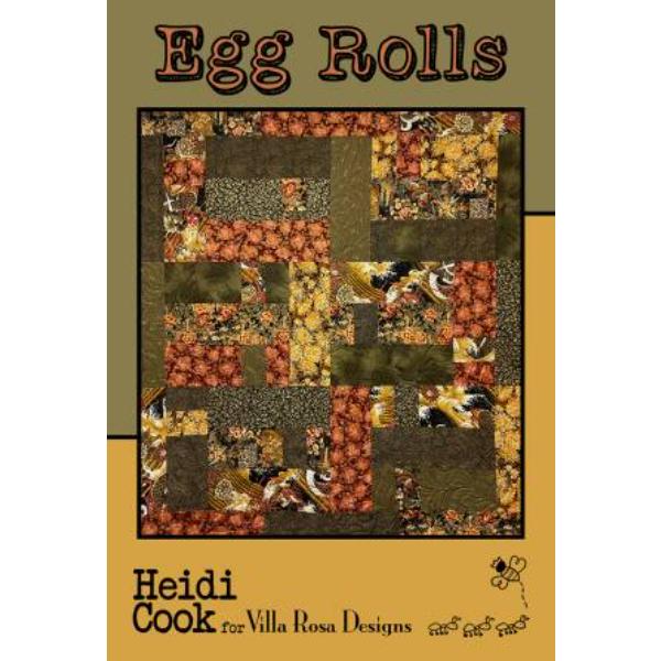 Egg Rolls Quilt Pattern by Molly Cook for Villa Rosa Designs