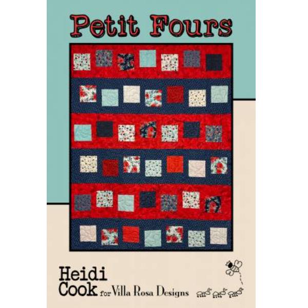 Petit Fours Quilt Pattern By Molly Cook For Villa Rosa Designs