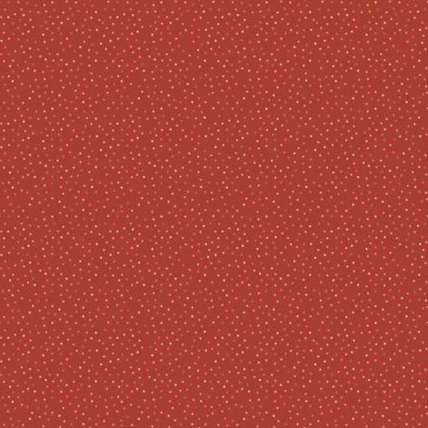 Country Confetti Speckled Hen Red By Poppie Cotton