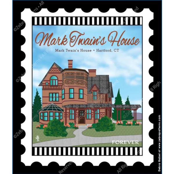 National Parks Stamp: Mark Twain'S House