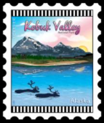 National Parks Stamp: Kobuk Valley