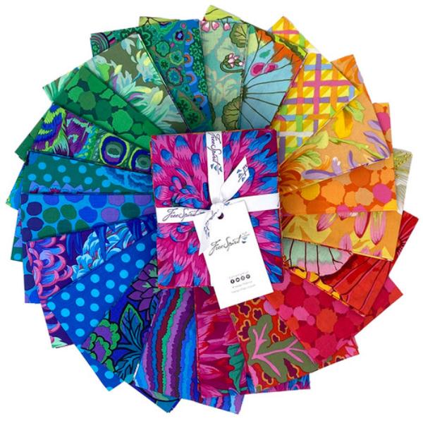 Classics Plus FQB Rainbow by Kaffe Fassett Collective for Free Spirit