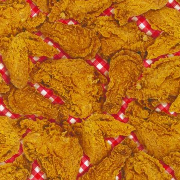 Feast Mode Fried Chicken Brown By Robert Kaufman