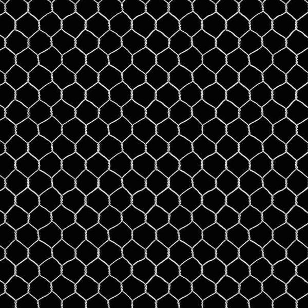 Chicken Coop Wire Black By Timeless Treasures