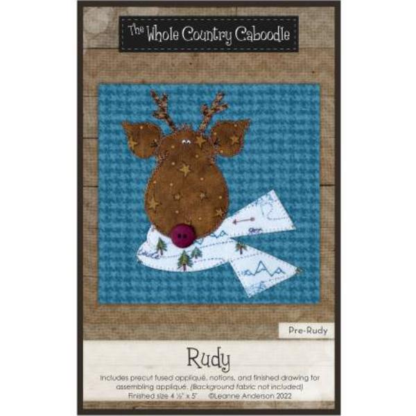  Rudy Precut Fused Applique Pack By Leanne Anderson For Whole Country Caboodle