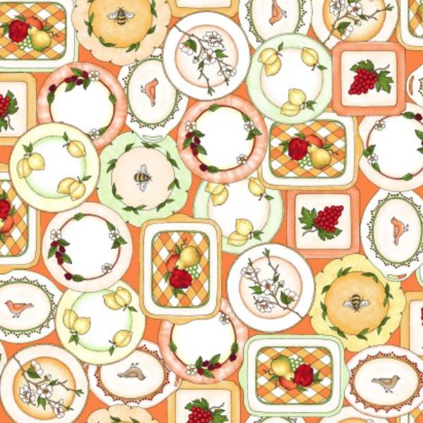 Fancy Fruit Fruit Plates Orange By Kris Lammers For Maywood Studio