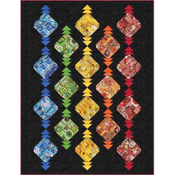 I Spy Lanterns Quilt Pattern by Joanne Kerton for Canuck Quilter Designs