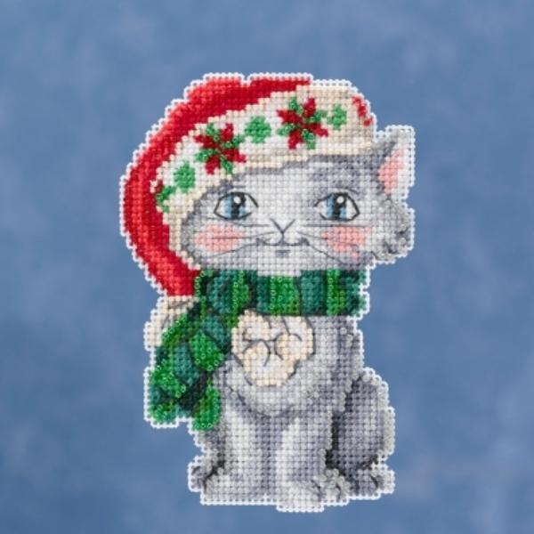 Kitty Cross Stitch Kit by Jim Shore for Mill Hill